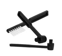 HEMOTON 3 pezzi Spazzola per Pulizia Stylus per con Setole Kit Non Abrasivo per Pulizia e Design Compatto con Gancio per Conservazione Facile