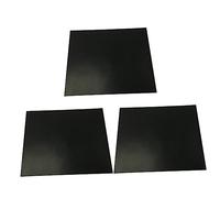 HEMOTON 3 Pezzi Tappetino Antiaderente per Forno E Cucina Riutilizzabile Fornello Piccolo Barbecue Nero Riutilizzabile