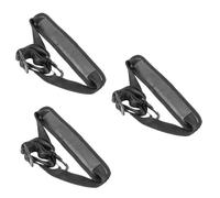 HEMOTON 3 Pz Cinghia Accessorio Per Sassofono Tracolla Per Clarinetto Imbracatura Per Sassofono Cintura Per Sassofono Parti Di Sax Cintura Da Collo Per Sassofono Black Flanella