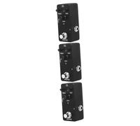 HEMOTON 3 Pz Effetto chitarra elettrica effetti chitarra elettrica pedaliera chitarra elettrica effetto delay chitarra effetti per chitarra pedali per chitarra addominali Black
