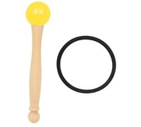 HEMOTON 3 Set Di Bacchette Per Campane Musicali in Gomma Di Cristallo Accessori Per Campane Tibetane Per La Pratica Della Meditazione