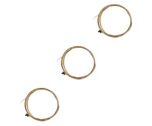 HEMOTON 3 Set Di Corde corde per chitarra acustica sola chitarra accessori per chitarra popolare acciaio inox strumento musicale strumenti musicali basso accessorio per chitarra Separare