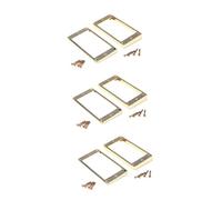 HEMOTON 3 Set Di Pickup Per Chitarra Elettrica Telaio Per Chitarra in Metallo Gb301 Accessorio Per Chitarra Di Montaggio Sostitutivo 2 Pezzi*3