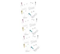 HEMOTON 3 Set Microfono Indossabile Per Telefono Mini Microfono Audio Portatile Per La Registrazione Piccolo Microfono Per Laptop Per Canto E Presentazioni 4 Pezzi * 3