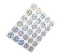 HEMOTON 30 Pezzi Adesivi Grattabili Rotondi, Scratch Off Stickers Piccoli, Carta Argento, Facili da Applicare, per Birthday Cards e Classroom Activities, Giochi e Premi DIY