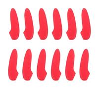 HEMOTON 30 Pezzi Coperture per Punte Coltelli da Cucina Professionali in Plastica Rossa, Protezione Sicura Superficie Liscia per Conservazione Utensili e Sicurezza Mani