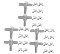 HEMOTON 30 Pezzi Di Viti Di Supporto Per Piatti Per Batteria Accessorio Di Fissaggio Per Piatti Vite Di Fissaggio Per Batteria Vite Di io Per Strumento Per ia Con