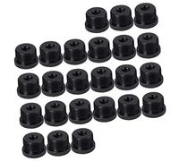 HEMOTON 30pezzi Adattatore Per Asta Microfono in Plastica Conversione Filettatura Femmina Maschio Accessorio Per Supporto Antiurto Durevole e Leggero