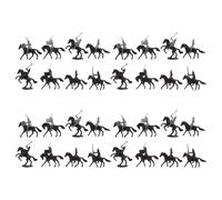 HEMOTON 32 Pezzi Giocattoli Militari Per Ragazzi Action Figure Di Cavalieri Soldati Medievali Soldatini Miniature Di Soldatini Miniature Militari Cavalieri Medievali Accessori Per