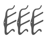 HEMOTON 3pezzi Fermaglio Per Spartiti Musicali in Metallo Per Pianoforte Tromba Clarinetto Separazione Efficiente Delle Pagine Supporto Sicuro Portatile