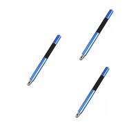 HEMOTON 3pezzi Pennino Capacitivo Con Punta Disco Trasparente Per Tablet e Smartphone Design Elegante e Colore Blu Scuro Per Disegno e Note