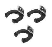 HEMOTON 3pezzi Supporto Per Microfono Parete Senza Gancio Per Microfono Filo Materiale Resistente All Usura e Leggero Design Semplice e Pratico Per Uso Casalingo