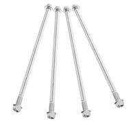 HEMOTON 4 Pezzi Bulloni Per Assale Anteriore E Posteriore Per Motocross Bullone Per Moto Perno Ruota Anteriore E Posteriore Perno Ruota Per Moto