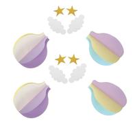 HEMOTON 4 pezzi Decorazioni Sospensione per Palloncini e Pastello per Nascite Compleanni e Cerimonie Laurea