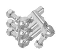 HEMOTON 4 Pezzi Kit Testa Sferica per Barra Sterzo ATV Quad Ricambio Sospensione Braccio Oscillante Superiore Giunto Sferico Leggero per Kart e Veicoli Fuori Strada