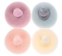 HEMOTON 4 pezzi Palline Esfolianti da Doccia Spugna Corpo per Massaggio e Pulizia Strumento Bagno Facile da Usare Rimuove Cellule Morte e Impurità per Igiene Quotidiana