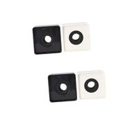 HEMOTON 4 Pz cubo bandiera microfono bandiera del logo del microfono bandiere stazione logo microfono stazione del logo del microfono capi di abbigliamento cornice del logo montare