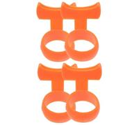 HEMOTON 4 Pz scegli il lettino per le dita plettri chitarra plettro chitarra porta plettro per chitarra plettri medi per chitarra plettri per chitarra che tengono lo strumento portatile