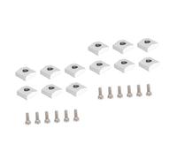 HEMOTON 4 Set Di Pezzi Di Ricambio Per Chitarra Blocchi Di Bloccaggio in Ferro Viti Kit Di Assortimento Di Viti Per