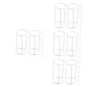 HEMOTON 4 Set Staffa per Umidificatore Tappo dell'Acqua Umidificatore d'Aria Guardia di Schizzi Paraspruzzi per Umidificatore Portatile Stagno Plastica Bianca 8 Pezzi*4