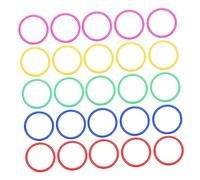 HEMOTON 48 Pezzi Tossabili Precisione per Attività Colorazione Casuale Accessorio per Sviluppa Competenze Motorie e Coordinazione Colore Casuale