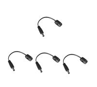 HEMOTON 4Pcs Effetto Cavo Di Alimentazione Effetto Caricatore Effetto Per Chitarra Strumento Di Ricarica Creativo Strumento Di Potere Chitarra Di Alimentazione Effettore Adattatore