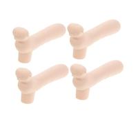 HEMOTON 4pezzi Copri Maniglia Porta in Silicone Pz Protezione Impugnatura per Porte Interni Sicurezza Ragazzo Ragazza Ragazza Isolamento Termico Barriera Protettiva Maniglia Protezione Fac