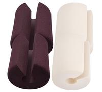 HEMOTON 4pezzi Fermaporta Di Sicurezza Flessibile Per Porte Cucina Bagno Camera Da Letto Sbattimento Protezione Per Dita Dei Ragazzo Ragazza Blocco Porta Senza Graffi