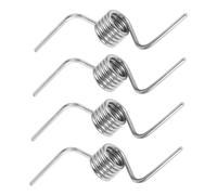 HEMOTON 4pezzi Molla Per Chiusura Porta Frigorifero Di Ricambio in Acciaio Meccanismo Molla Per Divisori Travi Verticali Installazione Semplice e Funzionamento Affidabile