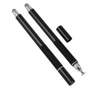 HEMOTON 4pezzi Pennino Capacitivo Con Punta in Fibra Fine Stylus Pen Per Smartphone e Tablet Per Scrittura e Disegno Compatibile Con Dispositivi Touchscreen Nero
