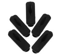 HEMOTON 5 Morsetti Clip per Cavo Freno Bicicletta da Montagna, Portacavi in Plastica Nera Resistente, Guida per Cavi Bici per Telaio, Accessori la Gestione Ordinata dei Cavi