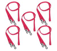 HEMOTON 5 Pezzi Cinghia Portasci per Guanti da Sci in Nailon Clip | Cordino Portatile a Sgancio Rapido, per Muffole e Giacche dei Piccoli, Sport Invernali e Slittino