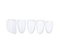 HEMOTON 5 Pezzi Di Chiodi Per Pipa Trasparenti E Colorati - Strumento A Corda Comodi in Materiale Pc Perfetti Per Imparare A Suonare La Pipa (sky-)