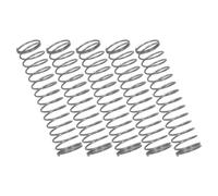 HEMOTON 5 Pezzi Molla per Tasto Tromba in Acciaio Inossidabile Argento, Accessorio Portatile Facile da Sostituire per Riparazione Tromba