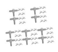 HEMOTON 50 Pezzi Di Viti Di Fissaggio Per Piatti Per Batteria Con Maggiore Stabilità in Lega Di Alluminio Di Facile Installazione