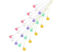 HEMOTON 50pezzi Scatola per Denti da Latte in Plastica Porta-dentini per Ragazzo Ragazza Ricordo dei Denti Conservazione dei Organizer per Ricordi