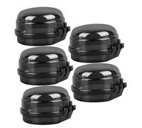 HEMOTON 5pezzi Manopola di Sicurezza per Fornello Gas Protezione Ragazzo Ragazza Ragazza Coperchio Pulsante Blocco Sicurezza Copertura Bruciatore Parte Fornello