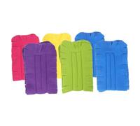 HEMOTON 6 pezzi Testine Sostitutive Spolverino Multiuso in Pile Ricariche Lavabili per Pulizia Polvere su Mobili Scrivanie e Dispositivi Elettronici