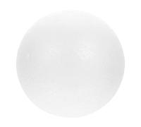 HEMOTON 6 pollici Craft polistirolo palline bianche di schiuma cerchi rotondi torta ciuccio liscio palle di polistirene espanso per Natale, vacanze, matrimoni, progetti fai da te