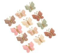 HEMOTON 6paia Fermagli per Capelli Farfalla in Miniatura per Frangia Laterale e Acconciature Raccolte Antiscivolo Accessori per Acconciature per Bambine e Ragazze