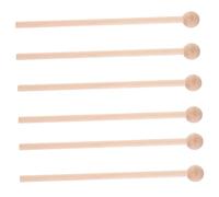 HEMOTON 6pezzi Bacchette Per Percussioni in Legno Bacchette Musicali Per Marimbe e Xilofoni Accessori Per Strumenti Percussione