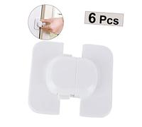 HEMOTON 6pezzi Blocco Frigorifero Sicurezza Ragazzo Ragazza Ragazza Chiusura Frigorifero Per Porte e Cassetti Blocco Di Sicurezza Per Ragazzo Chiusure