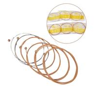 HEMOTON 6pezzi Corde Per Chitarra Acustica in Acciaio Set Da Misure Per Chitarra Folk Corde Nichelate