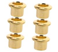 HEMOTON 6pezzi Kit Di Manutenzione Per Chitarra Di Boccole Per Accordatore Metalliche in Stil Retrò Di Ricambio Per Chitarre Elettriche e Classiche Hardware Per Meccanica Anele Di Fissaggi