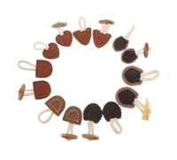 HEMOTON 7 Paia Bottone a Levetta in Resina per Cappotto, Cucitura Facile | Stile Chic, per Ragazzi, Sostituisce i Vecchi Bottoni, Dettaglio Decorativo per Abbigliamento