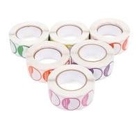 HEMOTON 7 Pezzi di Etichette Adesive Settimanali Colorate in Carta per Gestione Inventario e Scrittura Note, per Negozi di Panetteria e Boutique