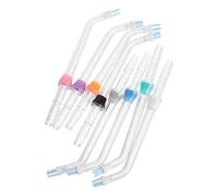 HEMOTON 8 Pezzi Ricambio Testina per Rimuovere la Placca Accessorio per Idropulsore Dentale Facile da Sostituire e Pulire Compatibile con Irrigatori Orali