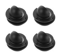 HEMOTON 8 Pezzi Table Football Entry Cup, Table Soccer Goal Ring, 2foro Design in Pp Nero, Compatibilità , Installazione Facile, per Casa e Uso Commerciale, per Tavolo da Calcio Balilla