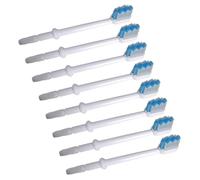 HEMOTON 8 Pezzi Testine di Ricambio per Irrigatore Orale, Pulizia Dentale in Zona Ombra, Materiale Abs Resistente, Compatibili la Maggior Parte degli Irrigatori