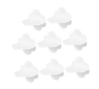 HEMOTON 8pezzi Ancoraggio Parete per Mobili e Librerie di Staffe Cinghia per Fissaggio senza Trapano Compatibile Tv Scarpiere e Cassettiere Sicuro per Ragazza e Prevenzione di Ribaltamenti